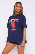 Only The Finest Oversized Tee Navy