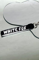 Next Level Strap Keychain Black/White