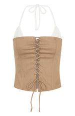 After Party Bustier Beige