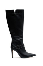 Bad Habit Knee High Boots Black