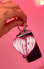 Big Love Keychain Pink