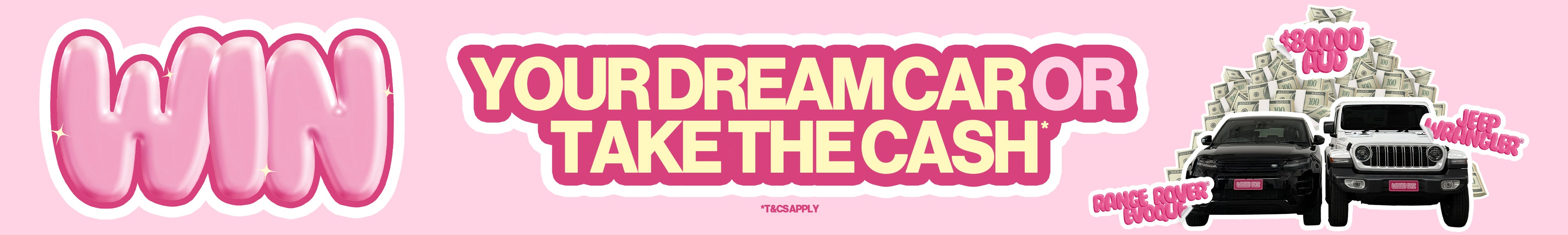 The White Fox dream car giveaway
