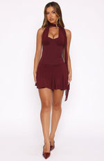 Match Maker Bustier Burgundy