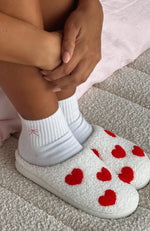 Stand By Your Side Socks White