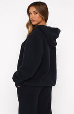 Don't Lose Me Oversized Hoodie Navy