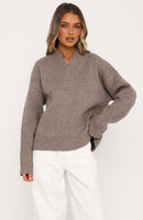 Luzia Knit Sweater Toast