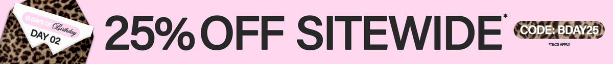 BDAY 25% SITEWIDE