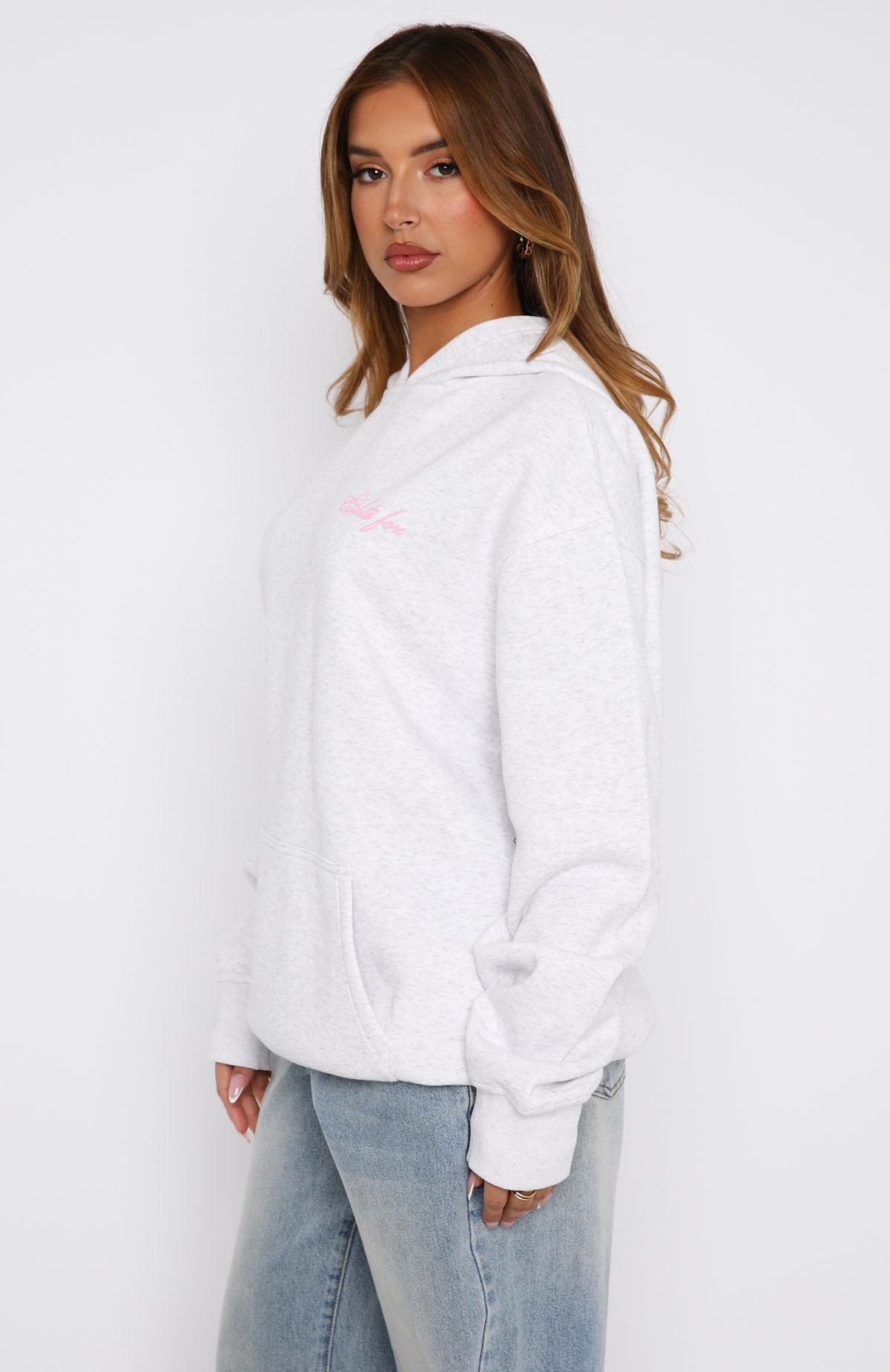 Got What You Need Oversized Hoodie Grey Marle | White Fox Boutique