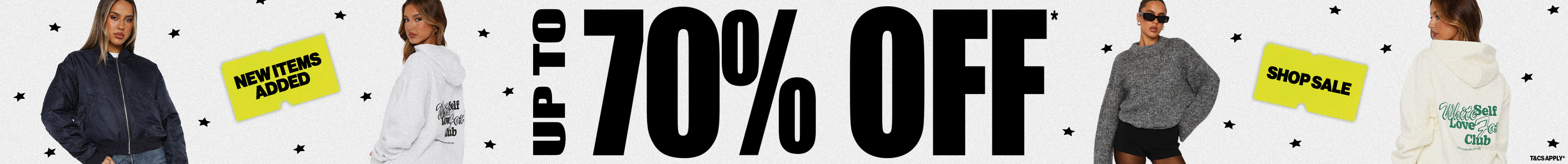 Shop up to 70% off sale