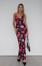 Don't Phone Me Maxi Dress Sunset Bloom