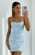 Favourite Desire Mini Dress Blue
