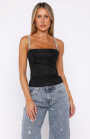 Veiled Passion Bustier Black