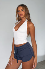 Follow Me Around Shorts Navy