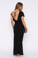 Don't You Forget Maxi Dress Black