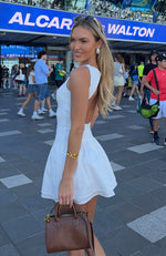 Good Girl Mini Dress Off White | White Fox Boutique