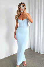 Hate To Love Maxi Dress Baby Blue
