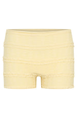 Honeymoon Lace Shorts Lemon