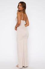 Just Be Friends Maxi Dress Sand