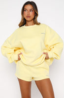 Test Drive Lounge Shorts Lemon