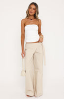 Suit Yourself Pants Beige