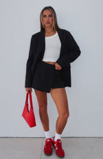 Hear Me Now Mini Skort Black