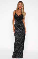 Keep Me Sweet Maxi Dress Polka Dot