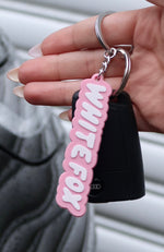 I've Got You Keychain Pink