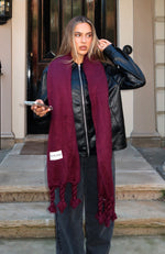 Alaska Scarf Plum