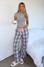 That Time Of Year Pyjama Pants Grey/Pink