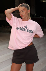 From The Archives Charli Oversized Tee Pink