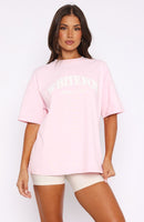 Athletics Era Oversized Tee Pink