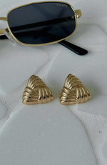 Kaia Stud Earrings Gold