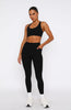 Flexi High Waisted Pocket Leggings Black