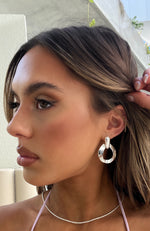 Luna Earrings Silver