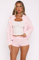 Cutie Pie Knit Cardigan Baby Pink