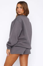 Core Essentials Oversized Sweater Volcanic