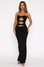 after light maxi dress black ASADA MAXI DRESS - Black