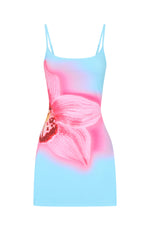 Maybe Later Mini Dress Malibu Breeze