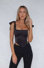 Memory Box Bustier Black