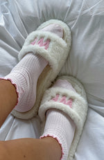 Ana Slipper Cream/Baby Pink