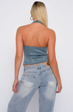 Truth In The Lie Bustier Steel