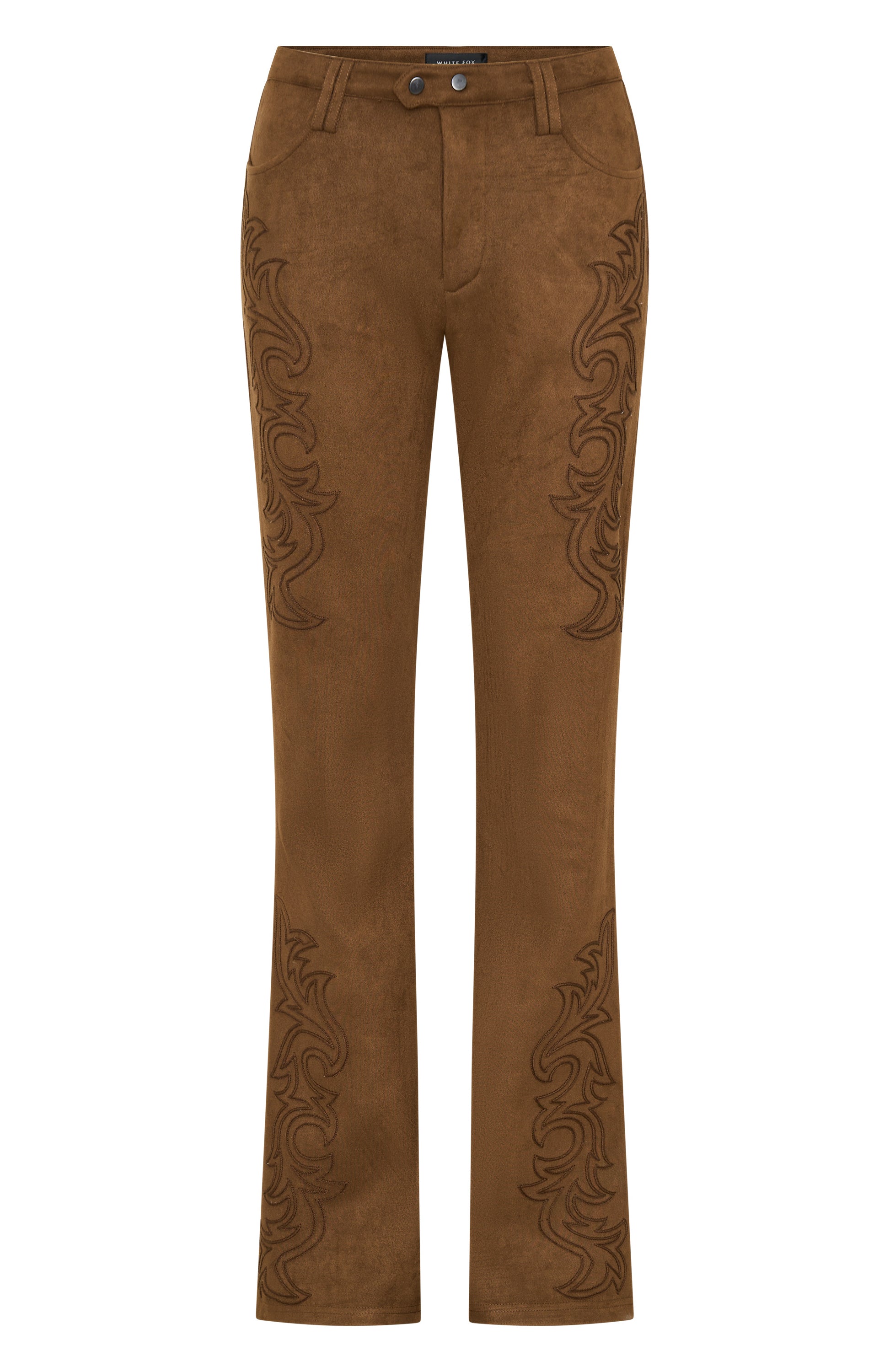 Never Going Back Pants Chocolate | White Fox Boutique