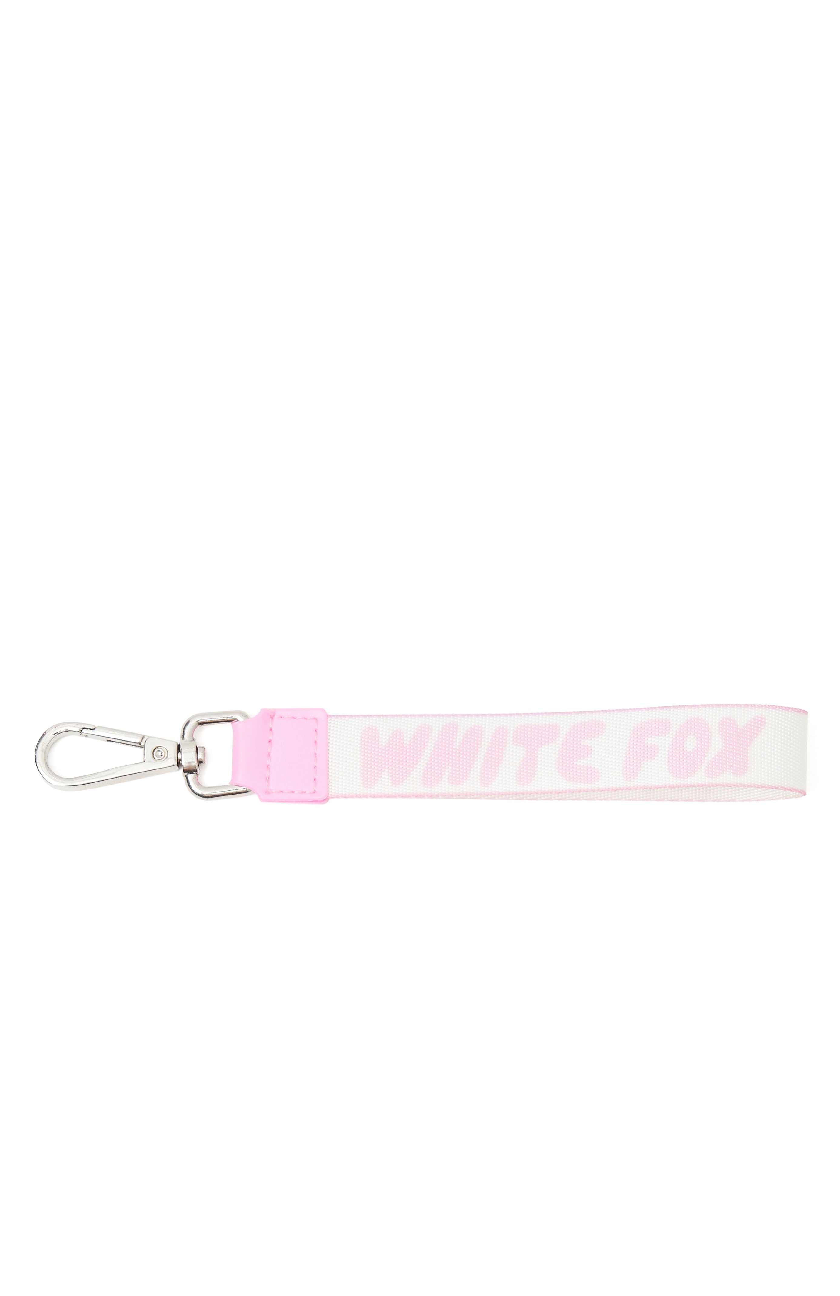 Next Level Strap Keychain Pink | White Fox Boutique