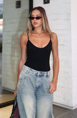 Nobody But Me Bodysuit Black