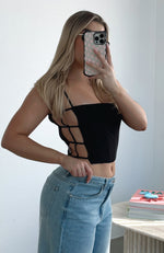 Unknown Places Bustier Black