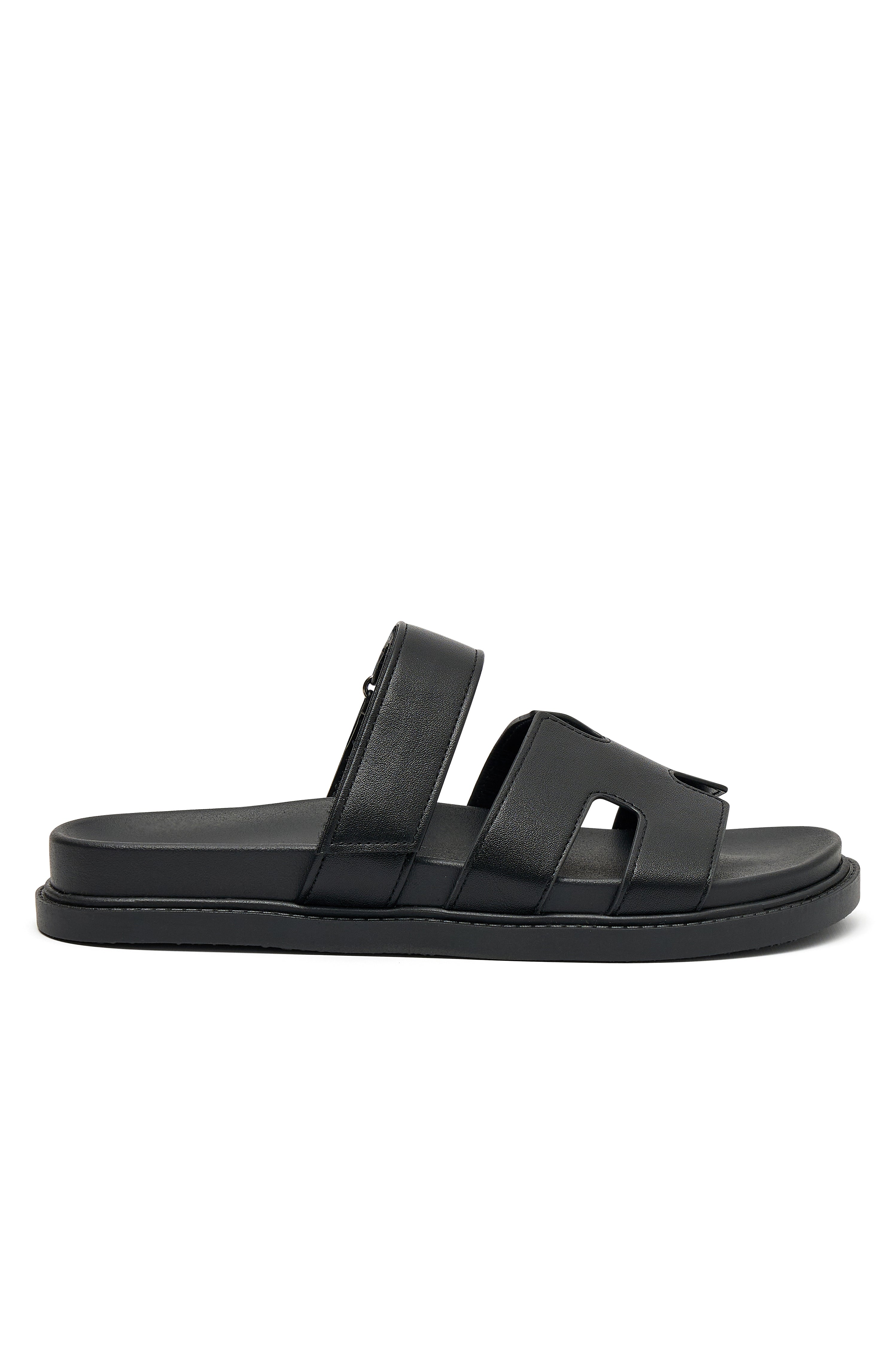 Cath Riley Sandals Riley Sandals Black | White Fox Boutique