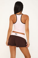 Higher Ground Tank Top Pink