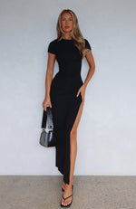 Stand By Your Side Maxi Dress Black