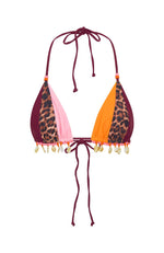 Katia Bikini Top Leopard Splice