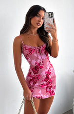 That One Friend Mini Dress Raspberry Bliss
